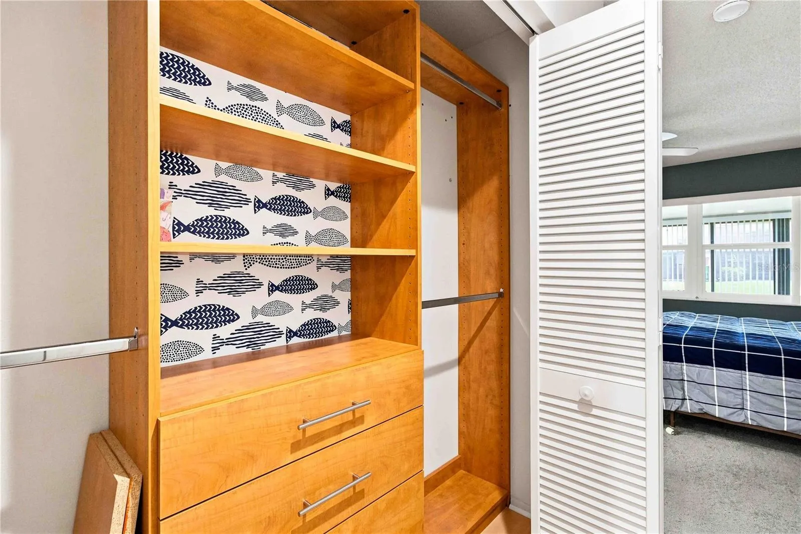 MASTER BEDROOM CLOSET BUILT IN