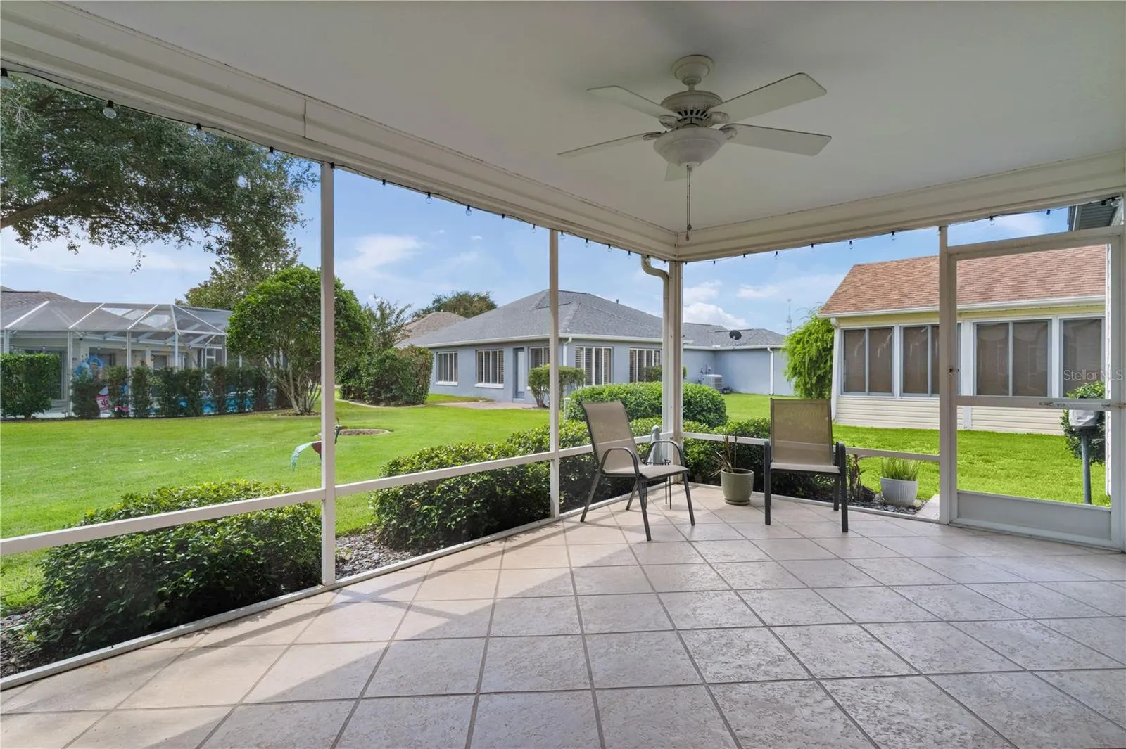 Covered lanai Great place to relax or Grill