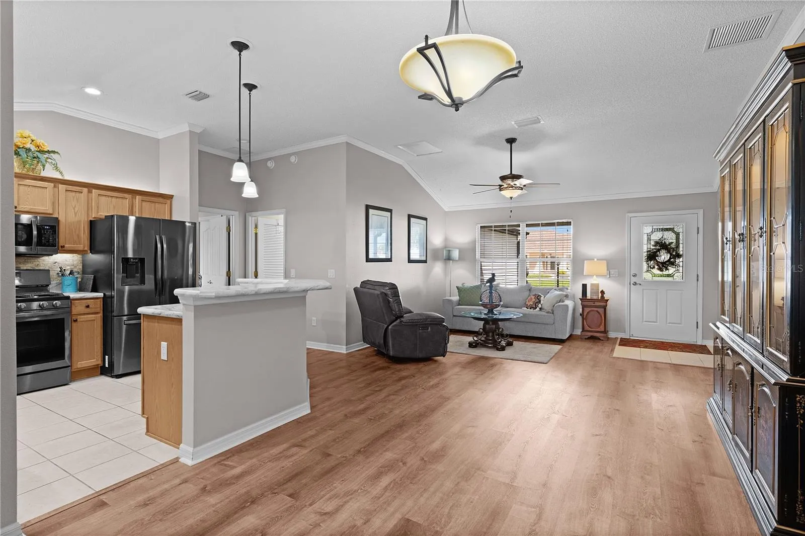 Open Floor Plan Dining