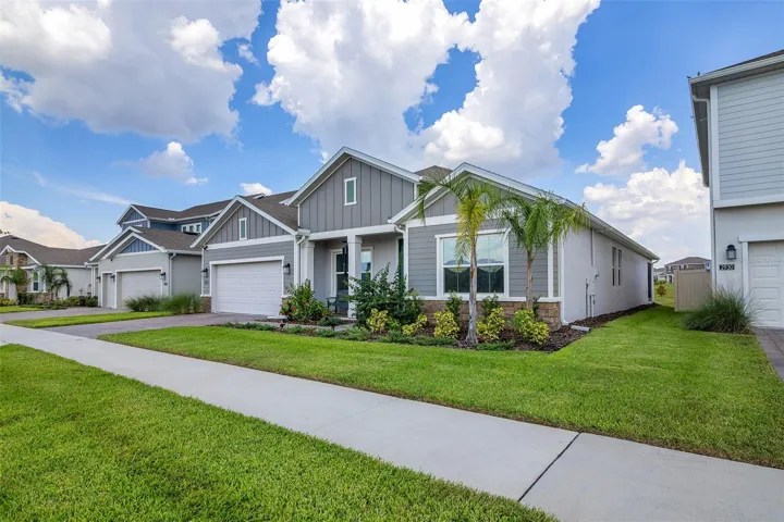 Front exterior and driveway