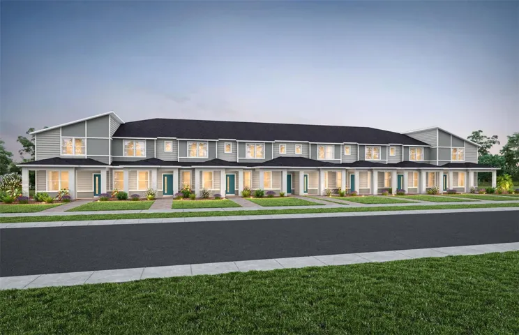 Exterior Design. Artistic rendering for this new construction home. Pictures are for illustrative purposes only. Elevations, colors and options may vary.