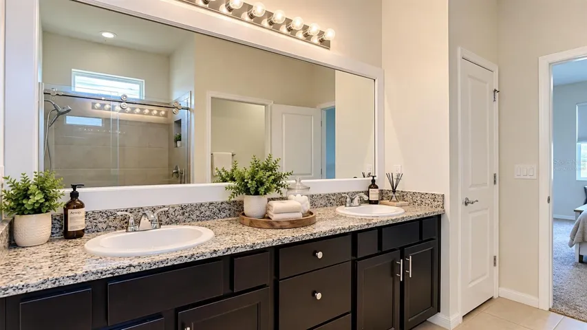 Virtually Staged- Primary Bathrooom