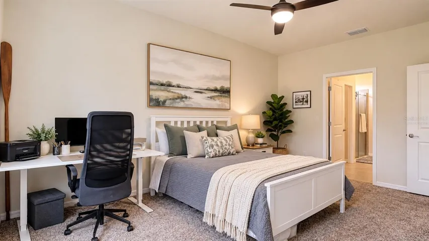 Virtually Staged- Primary Bedroom