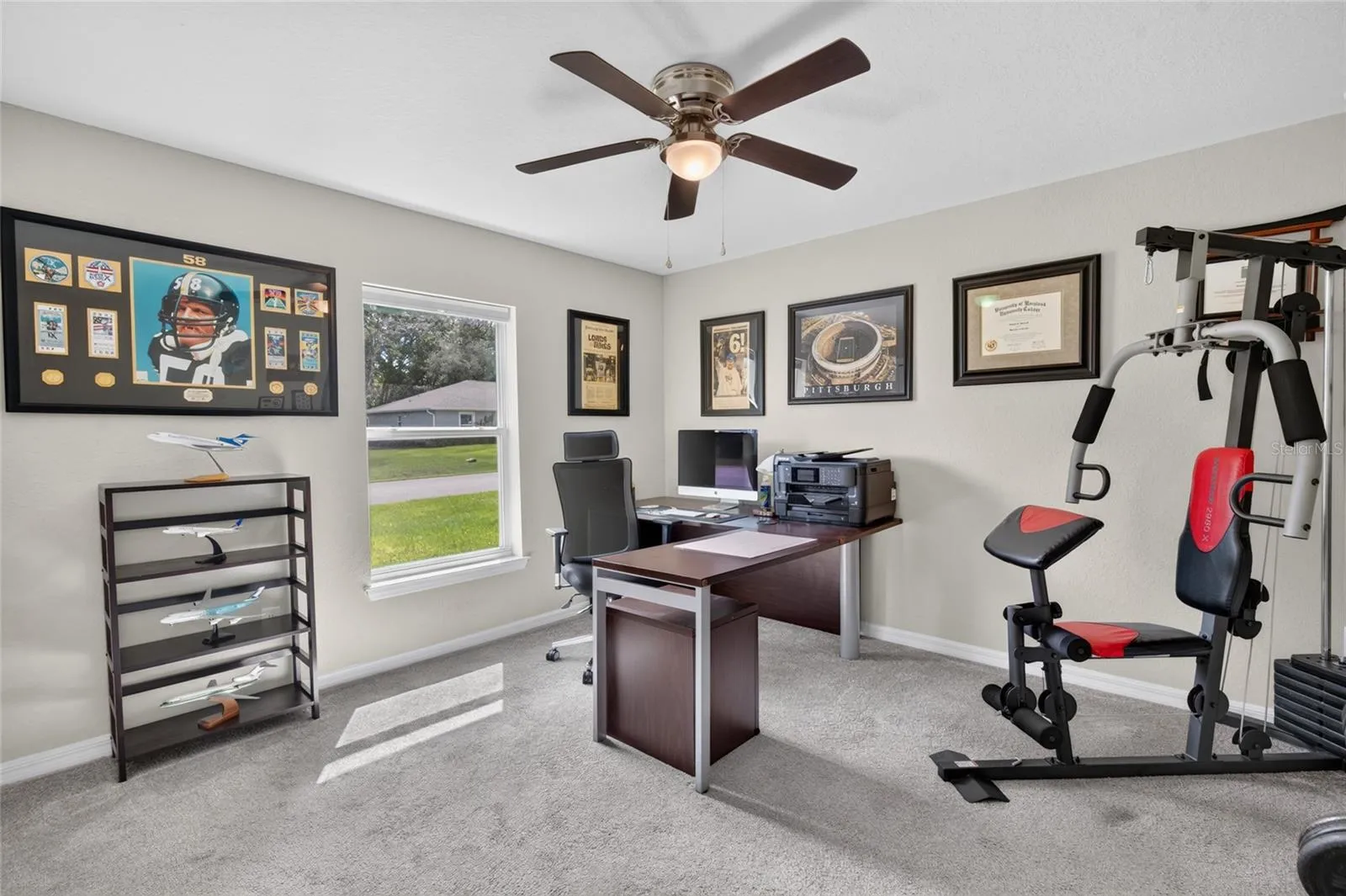 3rd Bedroom serves as Office