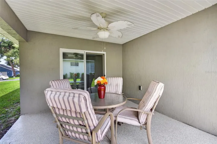 Covered Back Porch