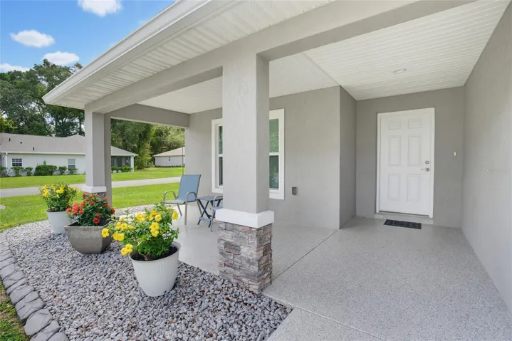 Covered Front Porch
