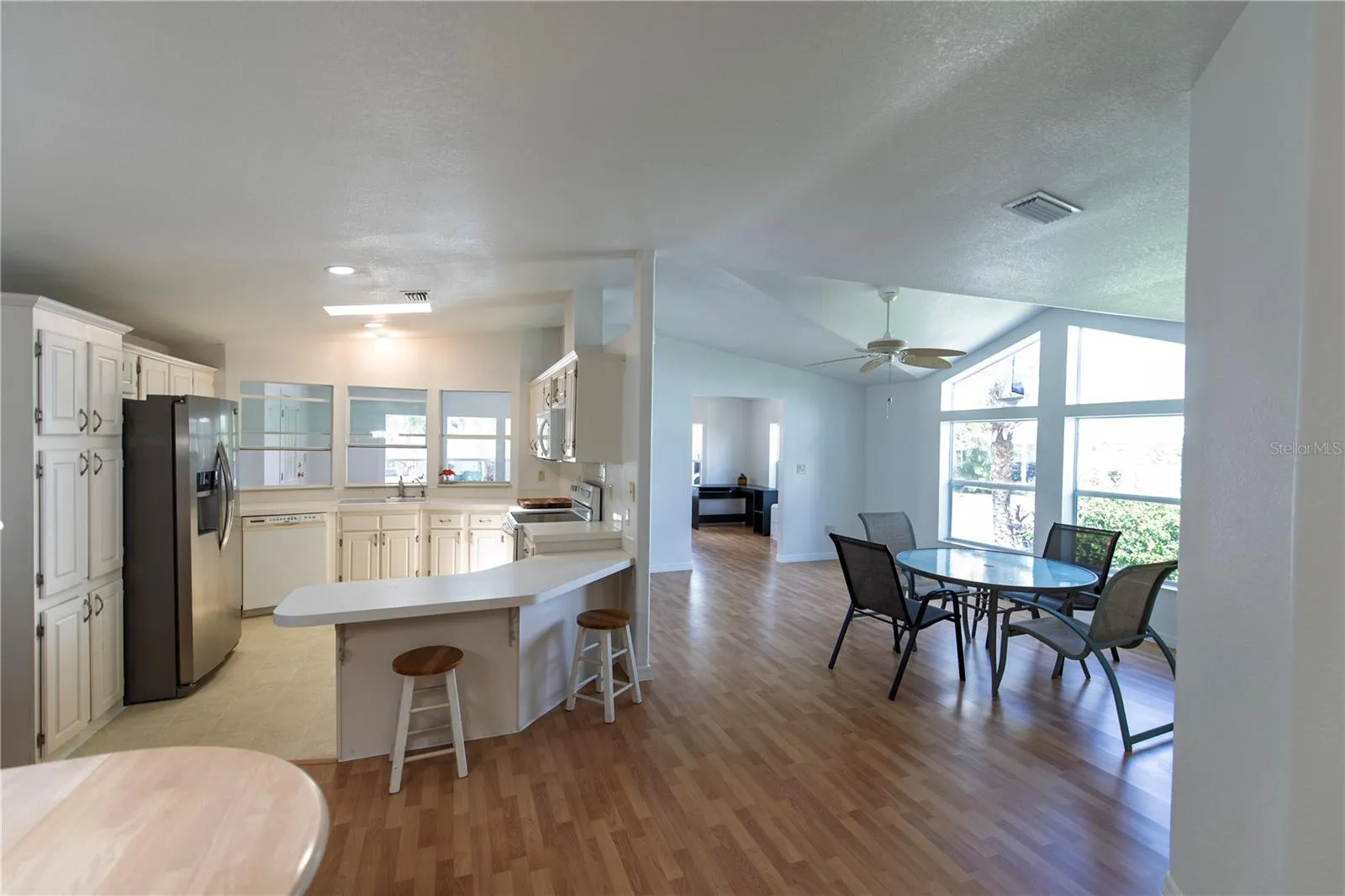 Kitchen and Living Area