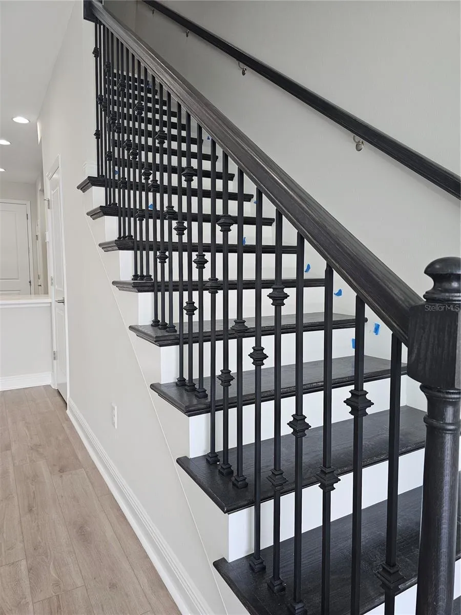 solid wood stairs