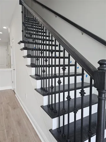 solid wood stairs