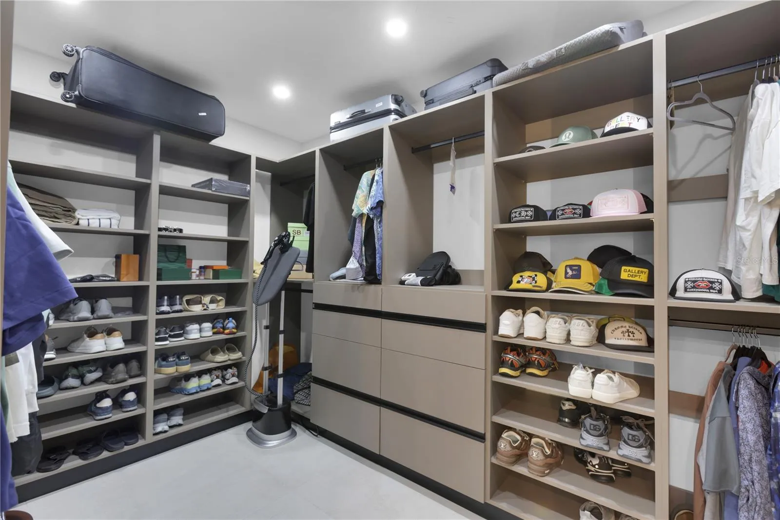 Walk-in Closet Main -Master Bedroom