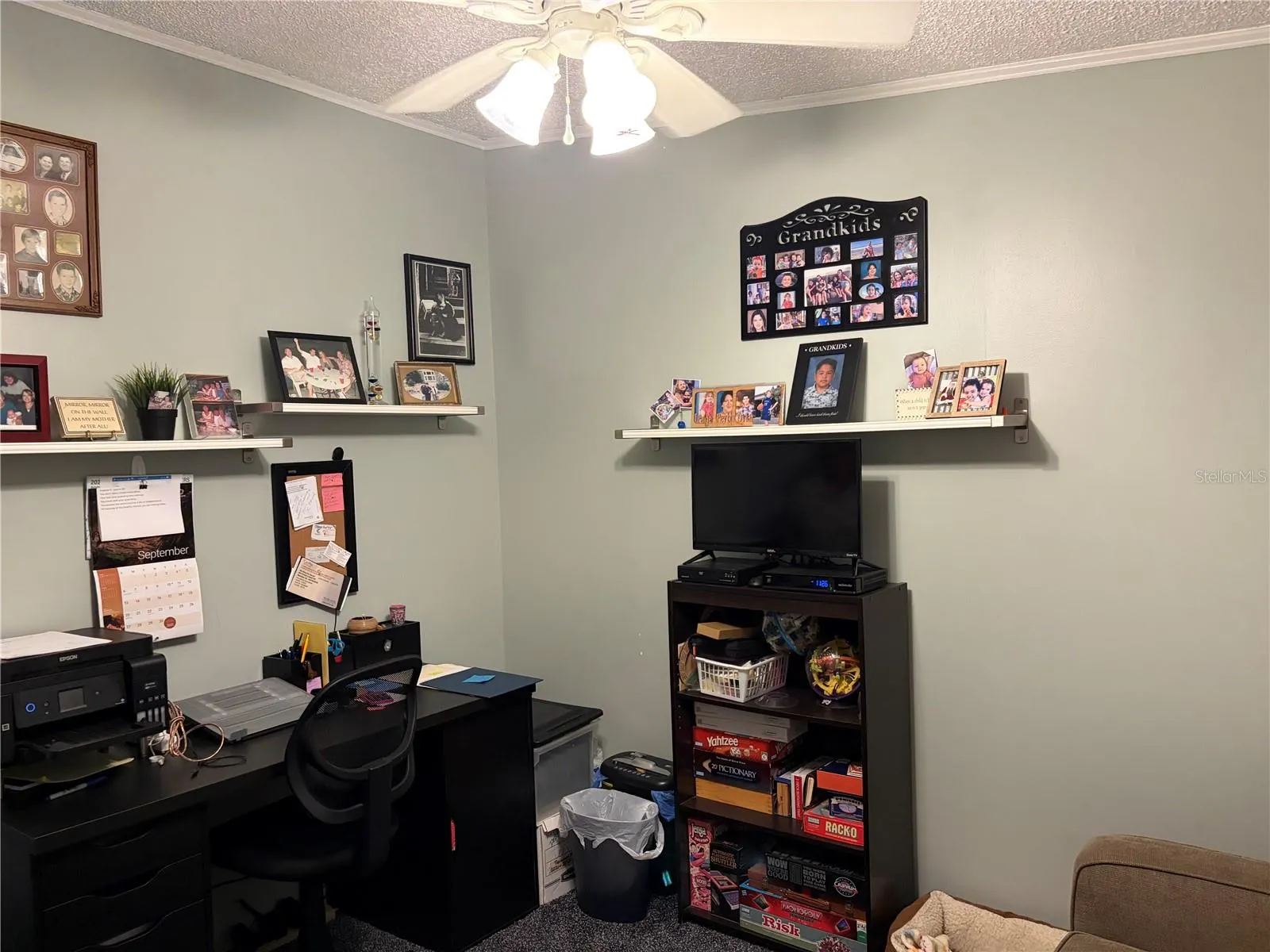 Guest Bedroom currently used as office