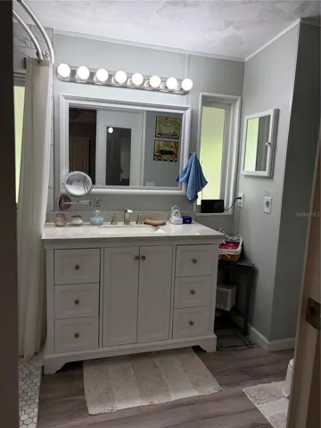 Single vanity for Primary Bathroom