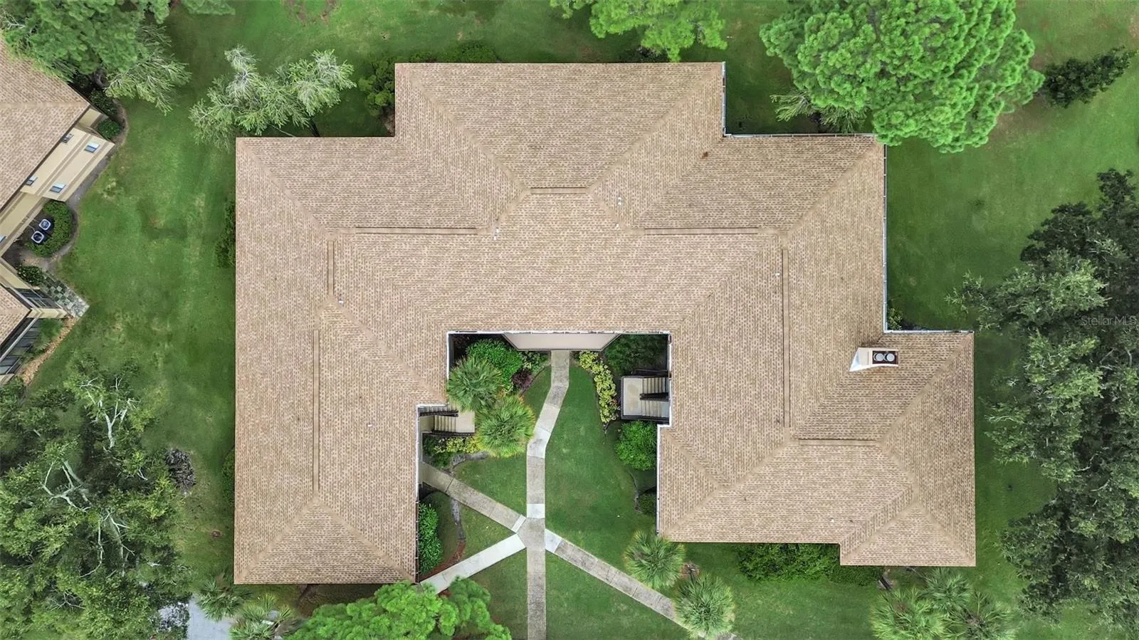 FRESHLY ROOFED BUILDING
