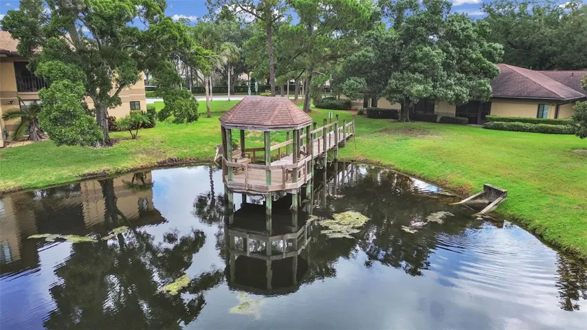 COMMUNITY DOCK ON THE POND