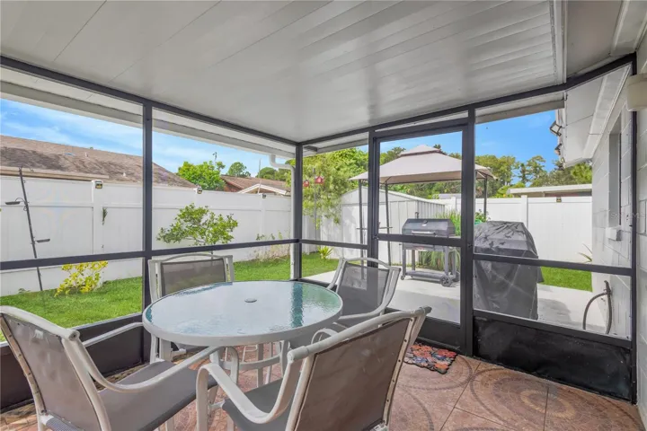 Covered Screened Patio