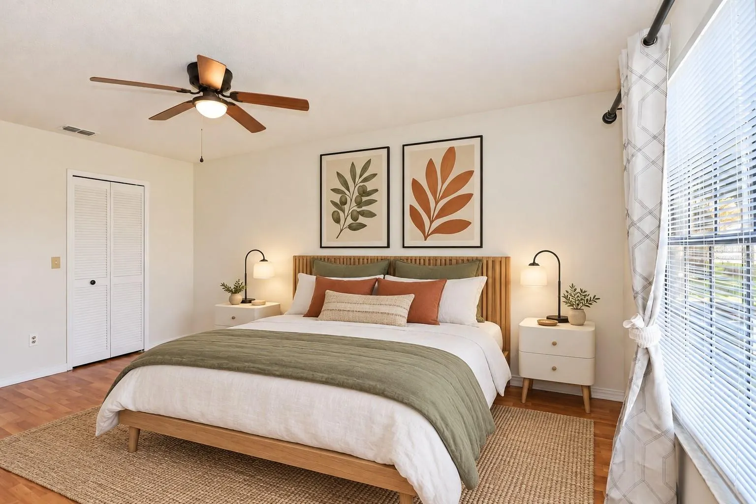 Primary Bedroom - Virtually Staged