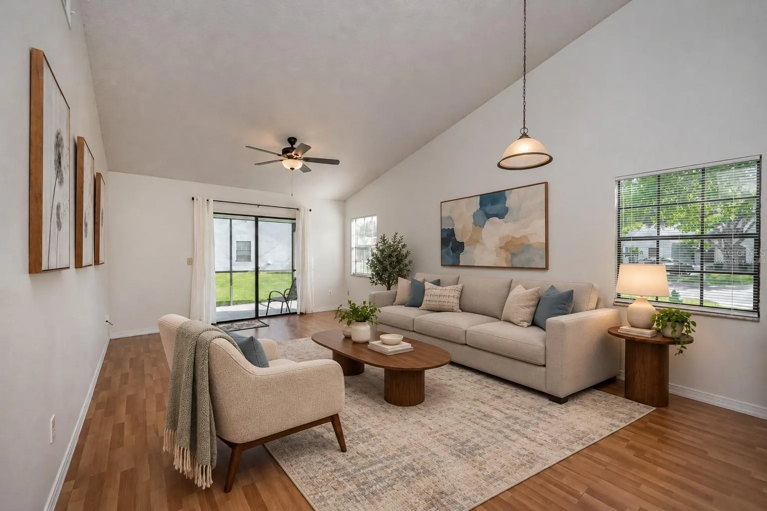 Living/Family Room - Virtually Staged