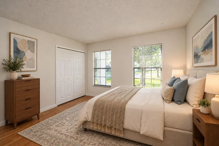 Guest Bedroom - Virtually Staged