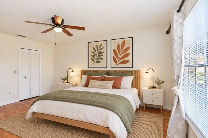 Primary Bedroom - Virtually Staged