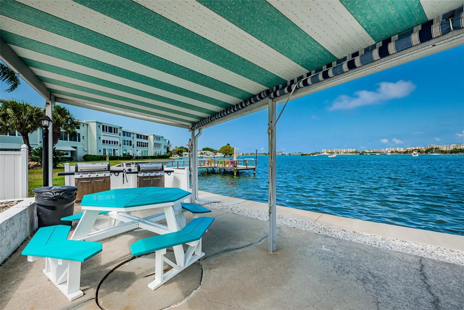 The grill area at the clubhouse!