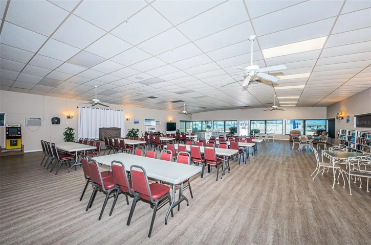 Clubhouse party room