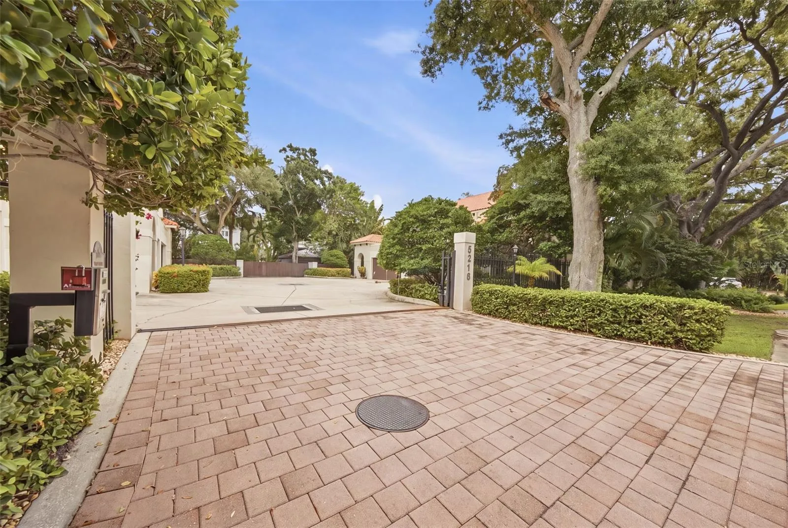 Open Gated Entry to Property