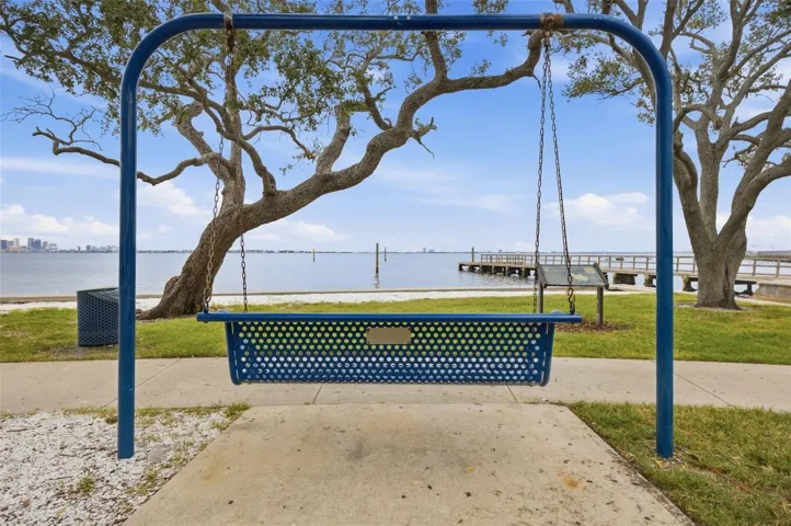 Ballast Point Park Swing on the Water