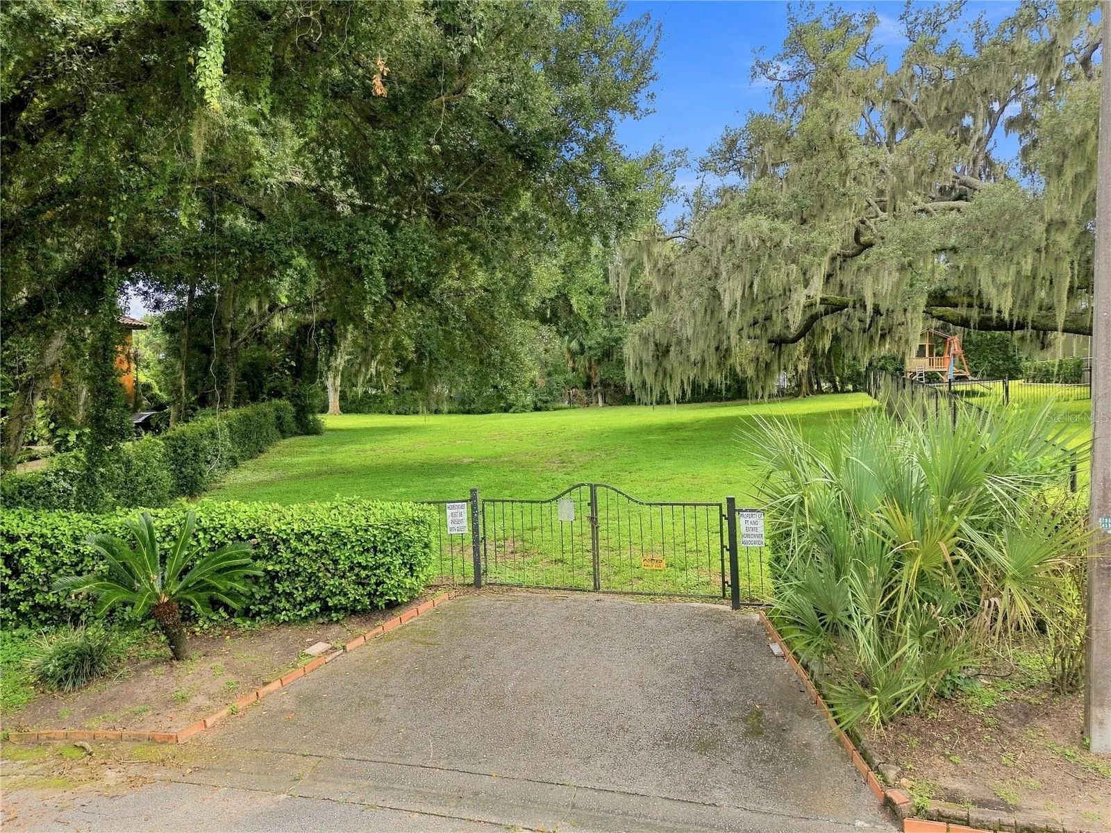 Park entrance