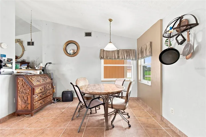 Dining area