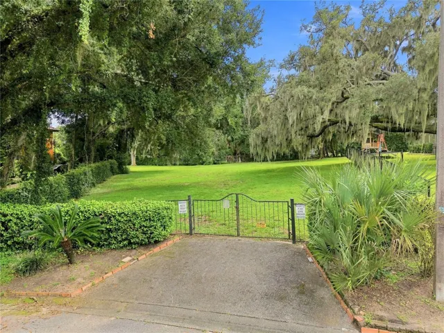 Park entrance