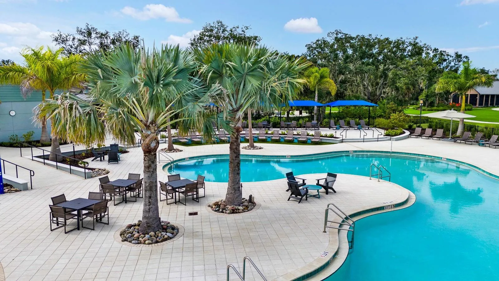Pool area
