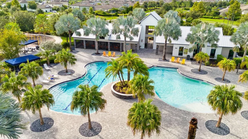Large community pool