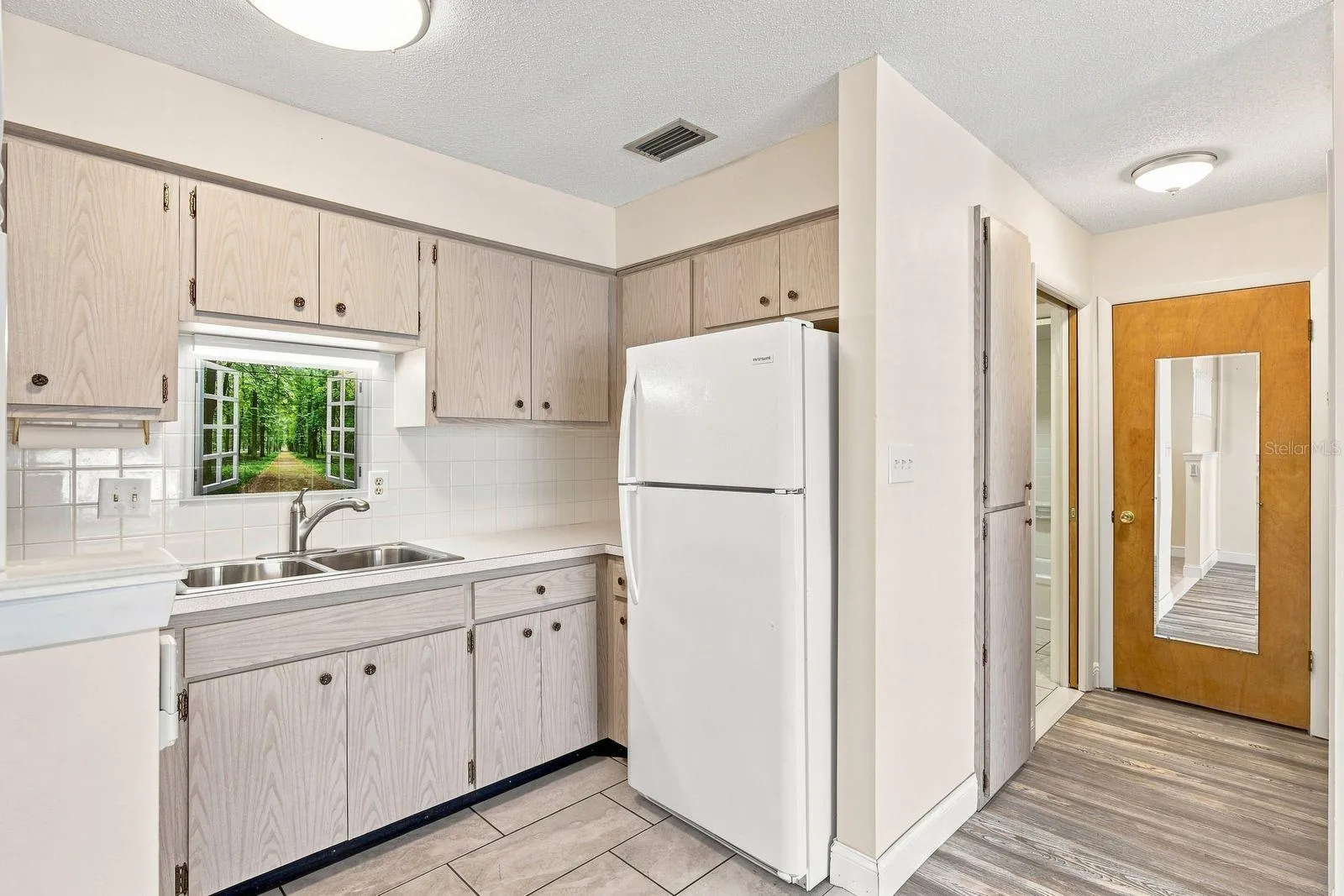 Kitchen and hallway