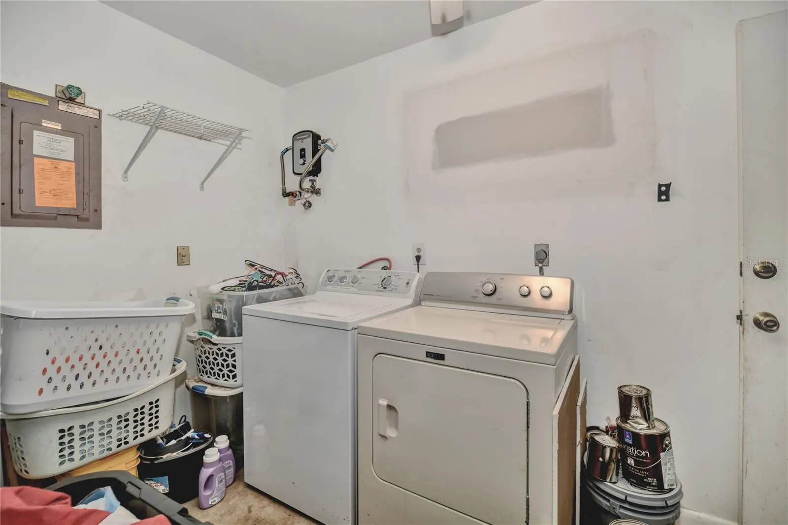 Garage area washer &amp; Dryer location