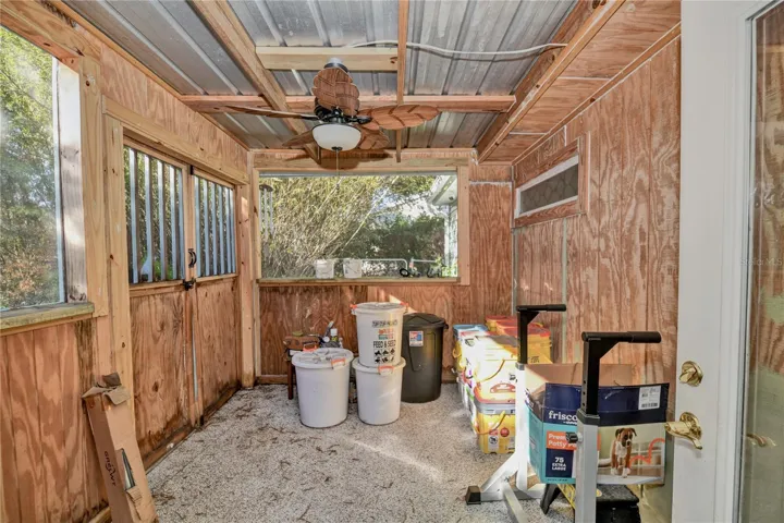 Sunroom back room
