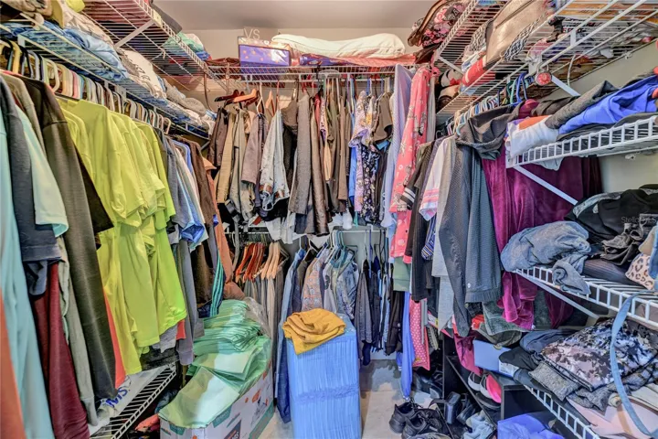 Large walk-in closet