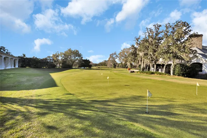 Oak Run Golf crourse view near Palm Grove