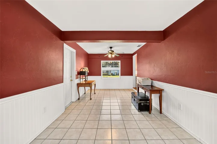 Bonus room off the kitchen