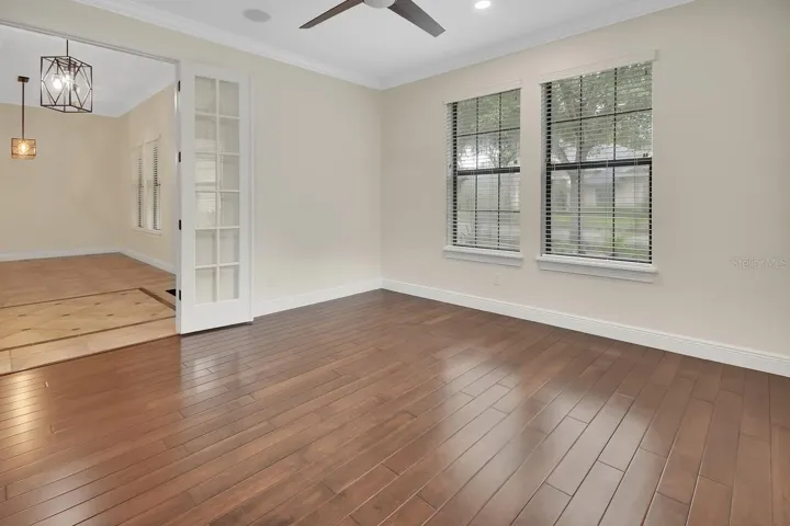 Den, library or bonus room