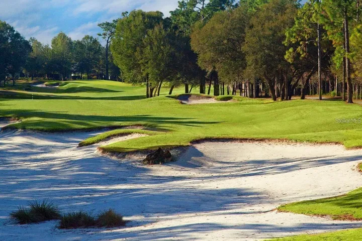 Prize winning golf course