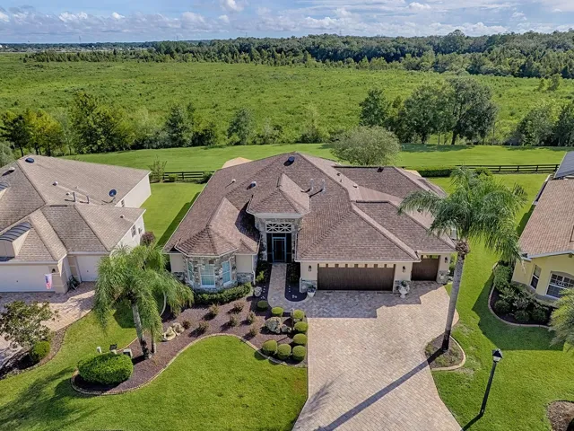 OVERHEAD VIEW SHOWING THE PRESERVE BEHIND