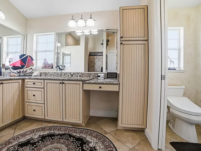 PRIMARY BATH/WATER CLOSET WITH POCKET DOOR