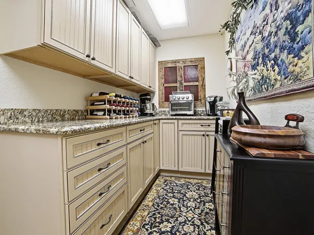 ADDITIONAL CABINET SPACE IN THE LAUNDRY ROOM