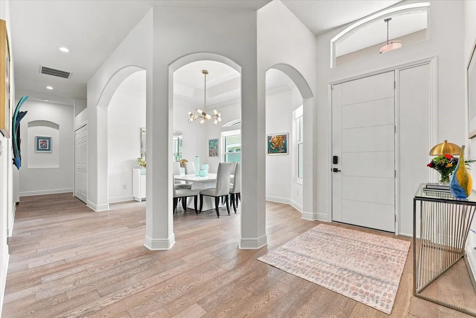 Wood Floors Flow Throughout