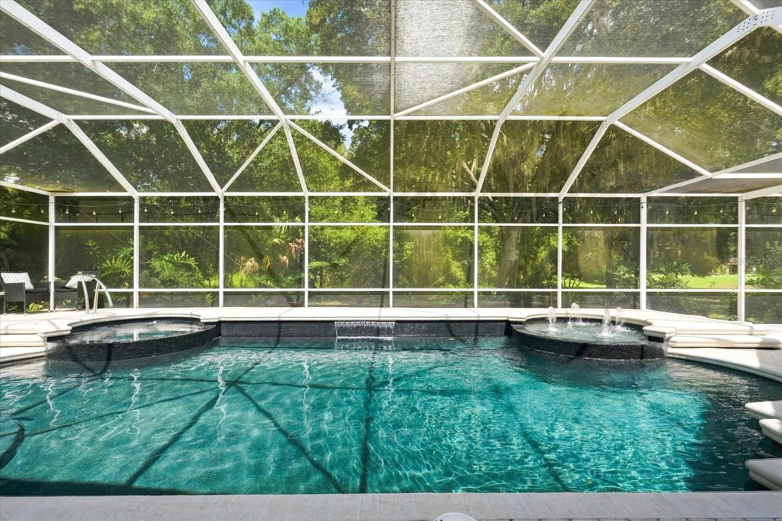 Newly Renovated Pool Overlooks Conservation