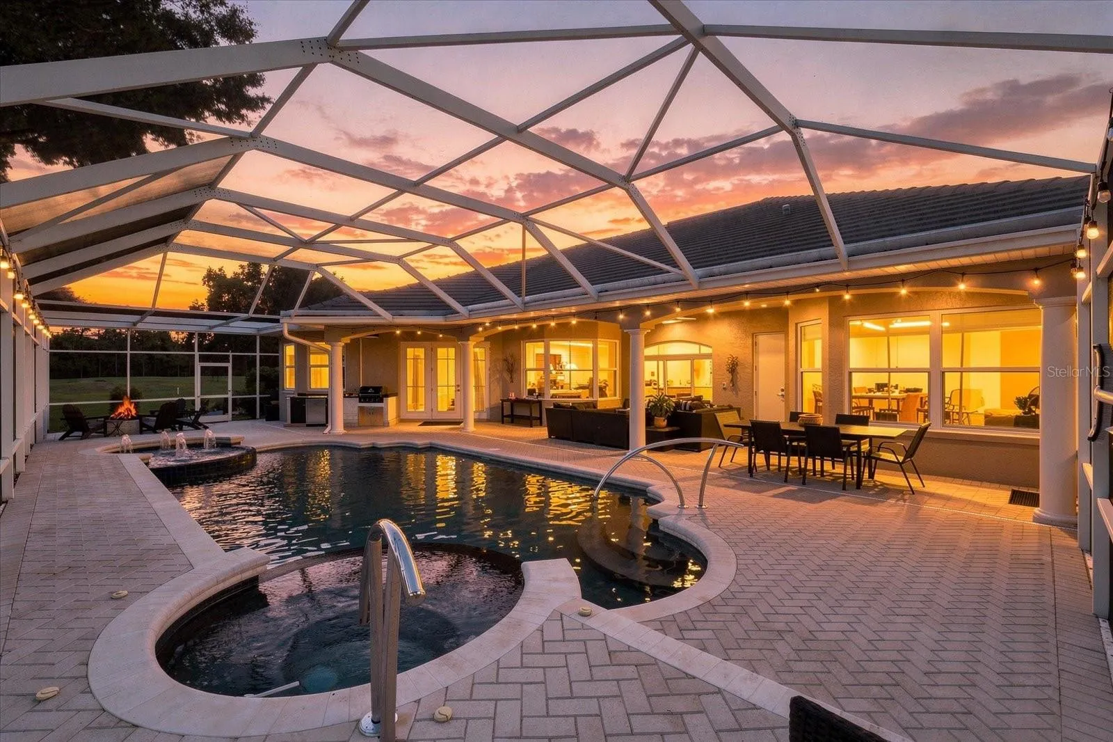 Pool at Twilight