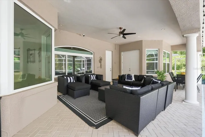 Spacious Covered Lanai