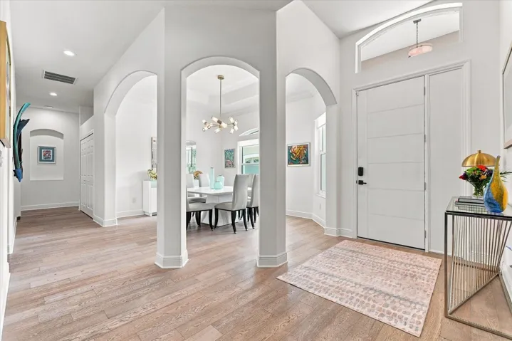 Wood Floors Flow Throughout