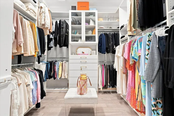 Primary Walk In Closet