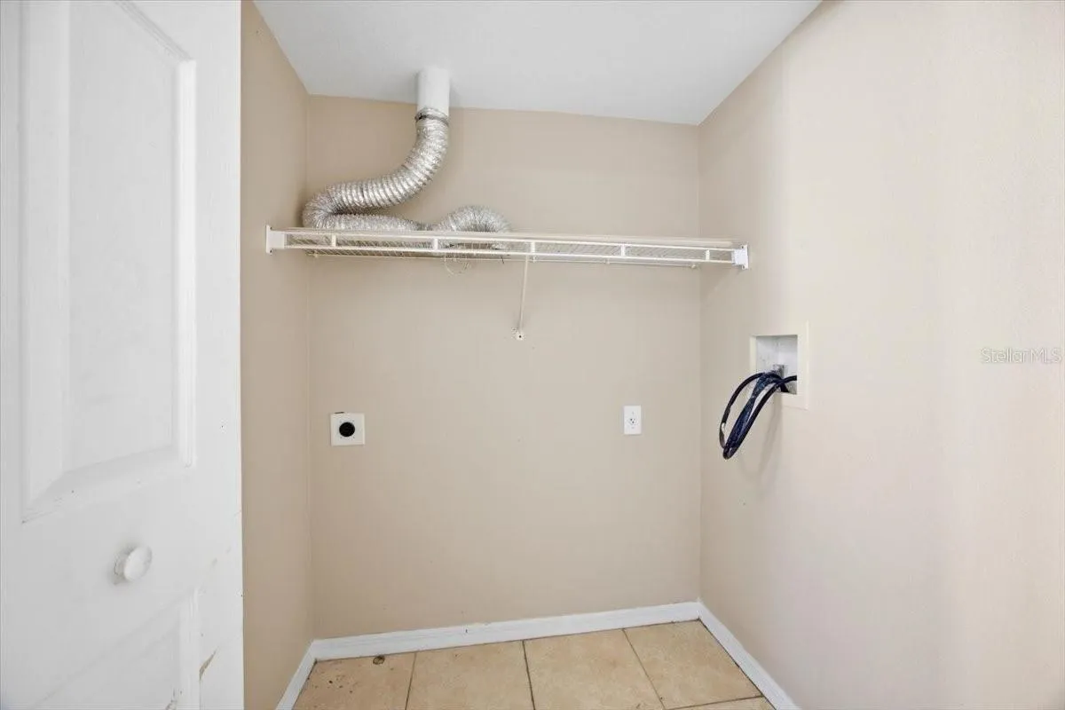 Laundry area